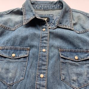 H & M | denim shirt